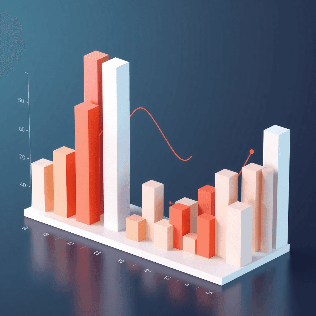 Dashboard showing key revenue metrics